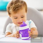 Munchkin tanulópohár Gentle 118ml 4hó lila