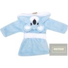 Zyzio&Zuzia cuki -figurás köntös -fehér-szürke kék Koala