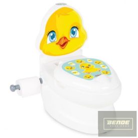 Pilsan WC formájú Bili Zenélő Világító Bili-kacsa