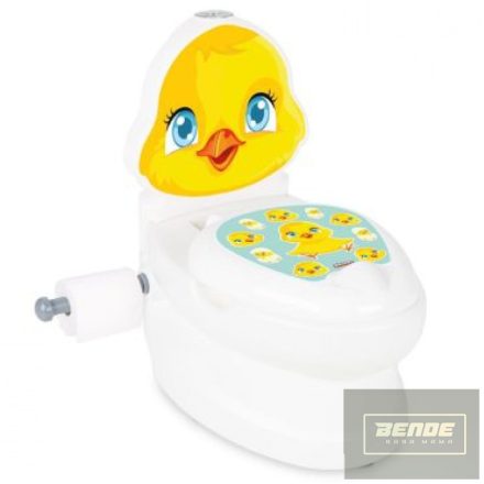 Pilsan WC formájú Bili Zenélő Világító Bili-kacsa