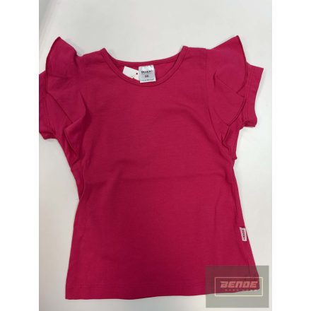 DU&Ki kislány fodros ujjú felső , pink 