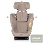 Chipolino Techno iGrow autósülés Isofix 40-150cm - latte