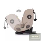 Chipolino Techno iGrow autósülés Isofix 40-150cm - latte