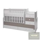 Lorelli Maxi Plus kombi ágy 70x160 - White & String ÚJ