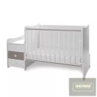 Lorelli Maxi Plus kombi ágy 70x160 - White & String ÚJ