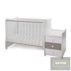 Lorelli Maxi Plus kombi ágy 70x160 - White & String ÚJ
