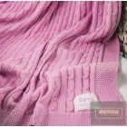 EEvi bambusz babatakaró 916525 100cmx75cm - sötét rózsaszín