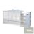 Lorelli Multi kombi ágy 190x72 - White Baby Blue
