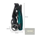 Kinderkraft sportbabakocsi Nubi zöld Nature Vibes