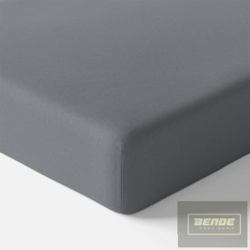 EEvi pamut körgumis lepedő  70x140 cm / sötétszürke