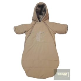    Téli babazsák Babazsák téli - Tejes Kávé - 56/62-babasállal