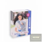 Kikkaboo kenguru - Hoody szürke 4-24 hó