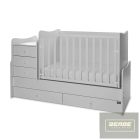 Lorelli Maxi Plus kombi ágy 70x160 - Trio White