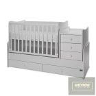 Lorelli Maxi Plus kombi ágy 70x160 - Trio White