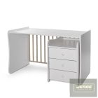Lorelli Maxi Plus kombi ágy 70x160 - Trio White
