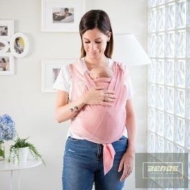   Chicco Boppy Comfy Hug hordozókendő 2,5 - 9 kg textil  AJÁNLOTT KOR: 0H + ballerina rose