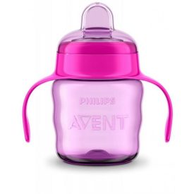   Avent SCF551/03 Itatópohár Classic 200 ml itatófüllel lányos 6m+