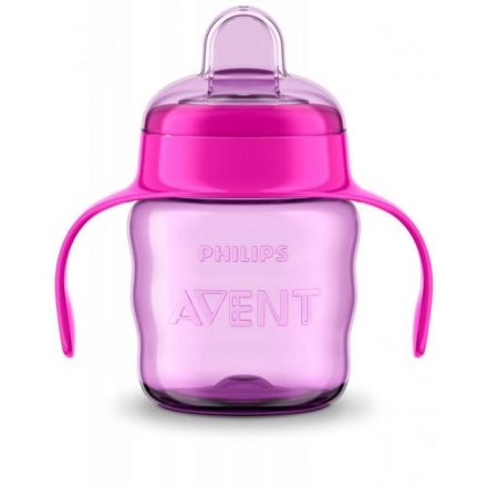 Avent SCF551/03 Itatópohár Classic 200 ml itatófüllel lányos 6m+