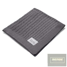 EEvi kötött pamut babatakaró 940430  100cmx75cm -grafit