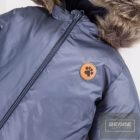 EEvi kisfiú, lábfej nélküli  téli overál Puppi Playtime-bézs