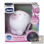 Chicco Jegesmedve projektor kiságyra, asztalra Polar Bear ,rózsaszín