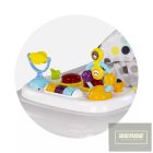 Chipolino Baby Steps zenélő bébikomp - Grey
