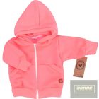 Zyzio&Zuzia vastag, pamut kabát neon rózsaszín