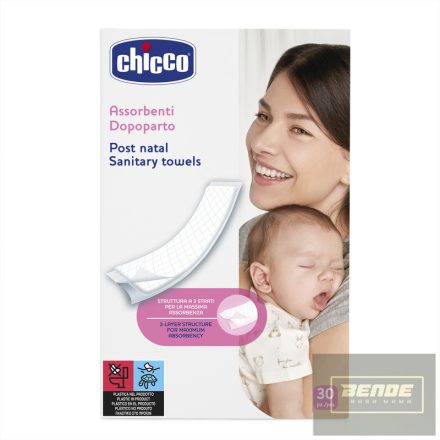 Chicco Szülés utáni betét 30 db -a szülési méhtörmelék felfogására