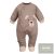 EEVI Cool Beary  pamut rugdalózó-barna