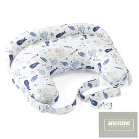   Chicco Boppy Deluxe szoptatós párna-formatartó töltettel -Fish Fun