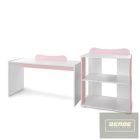 Lorelli Multi kombi ágy 190x72 - White Orchid Orchid Pink