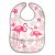 Canpol babies műanyag zsebes előke-tépőzáras-JUNGLE  rózsaszín