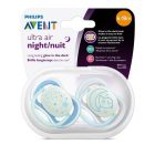Philips AVENT SCF376/21 ultra air éjszakai játszócumi - fiús 6-18hó 2db