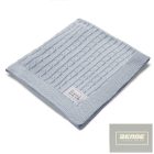 EEvi kötött pamut babatakaró 942047 100cmx75cm -kék