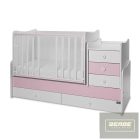 Lorelli Maxi Plus kombi ágy 70x160 -Orchid & Orchid Pink ÚJ