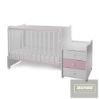 Lorelli Maxi Plus kombi ágy 70x160 -Orchid & Orchid Pink ÚJ