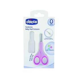 CHICCO Olló hajlított véggel, tetővel pink 0h +