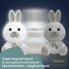 Chicco Dreamlight nyuszi zenélő lámpa hordozható Neutral