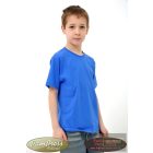 PampressGyermek rövid ujjú póló (királykék) [RPPAM00186] unisex