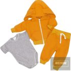Zyzio&Zuzia 3 részes együttes fülekkel-mustár