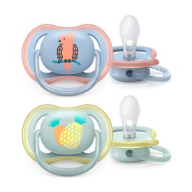   Philips AVENT SCF085/12 ultra air játszócumi - mintás fiús 0-6hó 2db