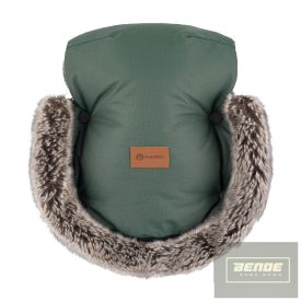   PETITE&MARS Kesztyű / Kézmelegítő babakocsira Furry Veritable Khaki