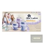 Tommee Tippee újszülött cumisüveg szett - CTN 9 db-os lila 0+