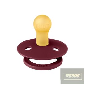   BIBS játszócumi - Colour natúr kaucsuk 0-6 hó bodzabogyó 1 db