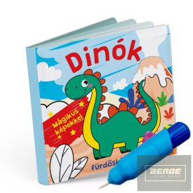 Dinók fürdőskönyv - színváltós, mágikus képekkel