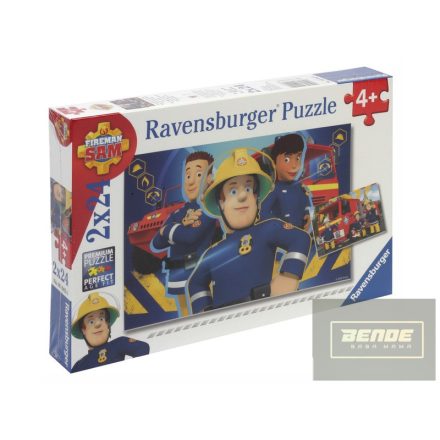 Ravensburger: Sam a tűzoltó 2 x 24 darabos puzzle