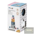 Formabedobós bábel-torony (számokkal és állatmintákkal) - PolarB