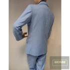 Trendi karcsúsított slim világos kék fiú öltöny