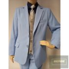 Trendi karcsúsított slim világos kék fiú öltöny