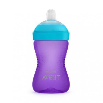 Avent SCF802/02 Puha harapásálló csőrös pohár 300 ml LILA 9m+